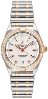 Breitling Chronomat U77310591A2U1 Stainless steel and Red gold White