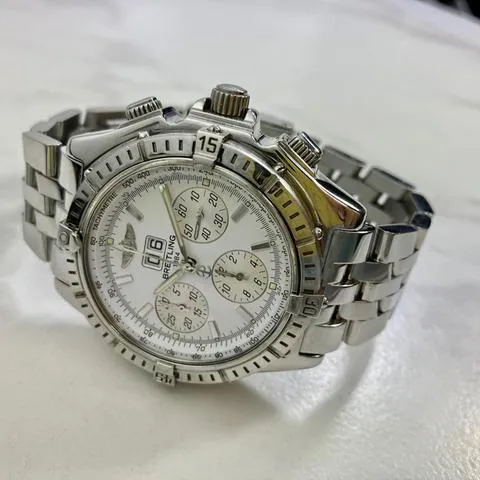 Breitling Crosswind Special A44355 44mm Stainless steel White 2