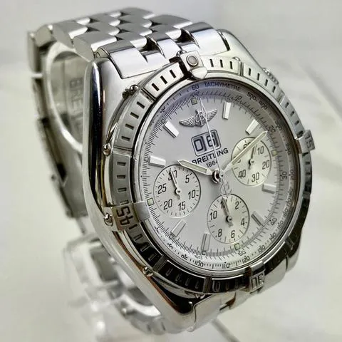 Breitling Crosswind Special A44355 44mm Stainless steel White 4