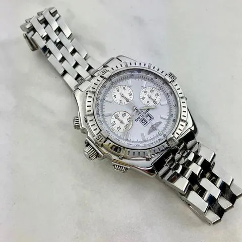 Breitling Crosswind Special A44355 44mm Stainless steel White 5