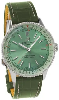 Breitling Navitimer A17327361L1P1 Stainless steel Green