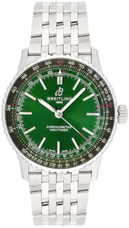 Breitling Navitimer 1 A17329371L1A1 Stainless steel Green