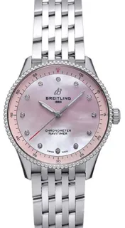 Breitling Navitimer A77320D91K1A1 Stainless steel Pink