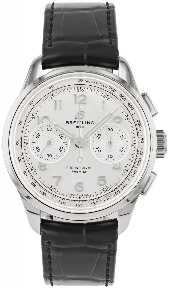 Breitling Premier AB0930371G1P1 40mm Stainless steel Silver