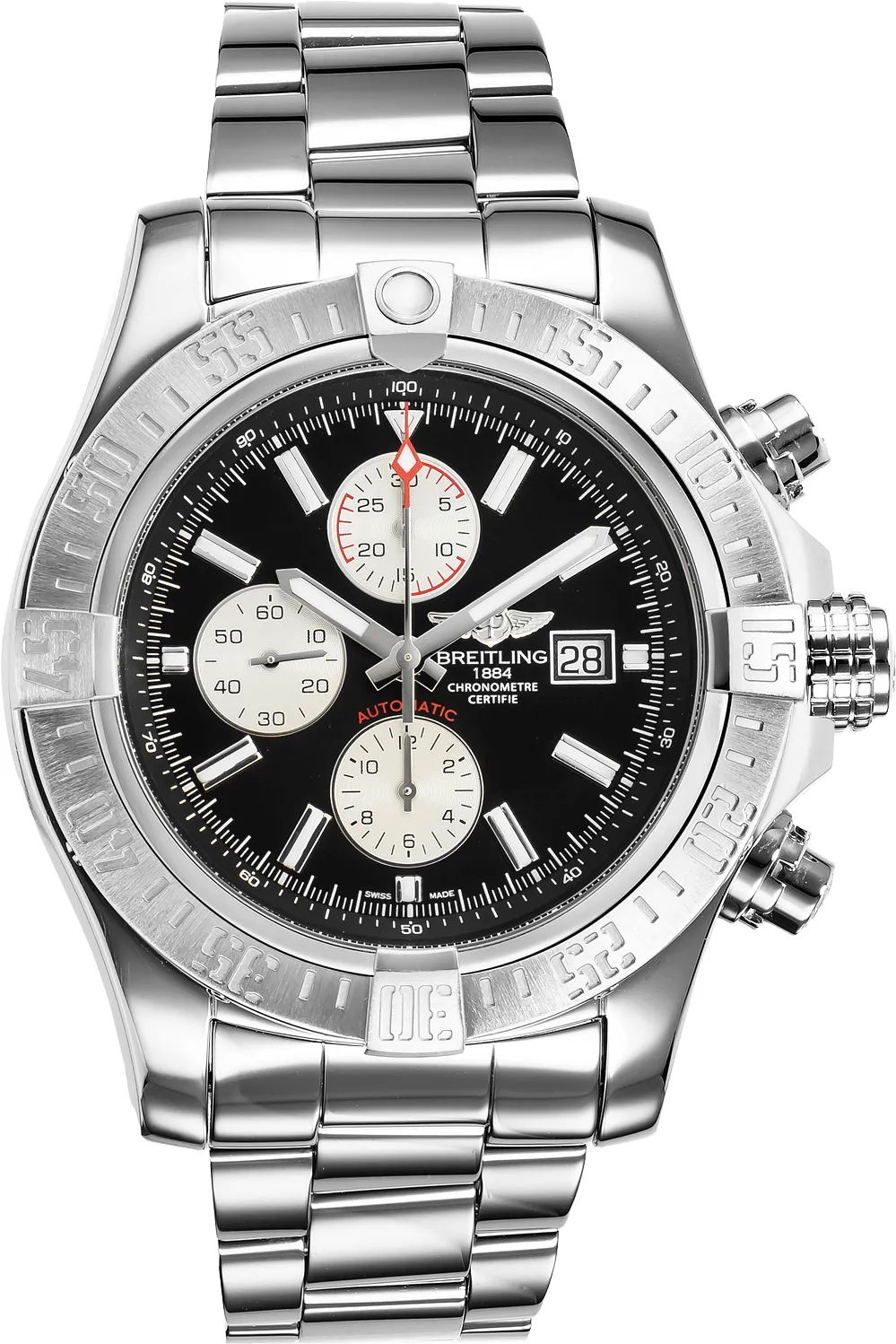 Breitling Avenger A13371 48mm Stainless steel Black