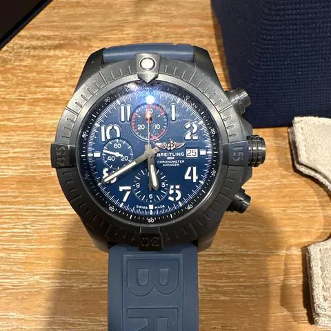 Breitling Avenger V13375101C1X2 48mm Titanium Blue 4