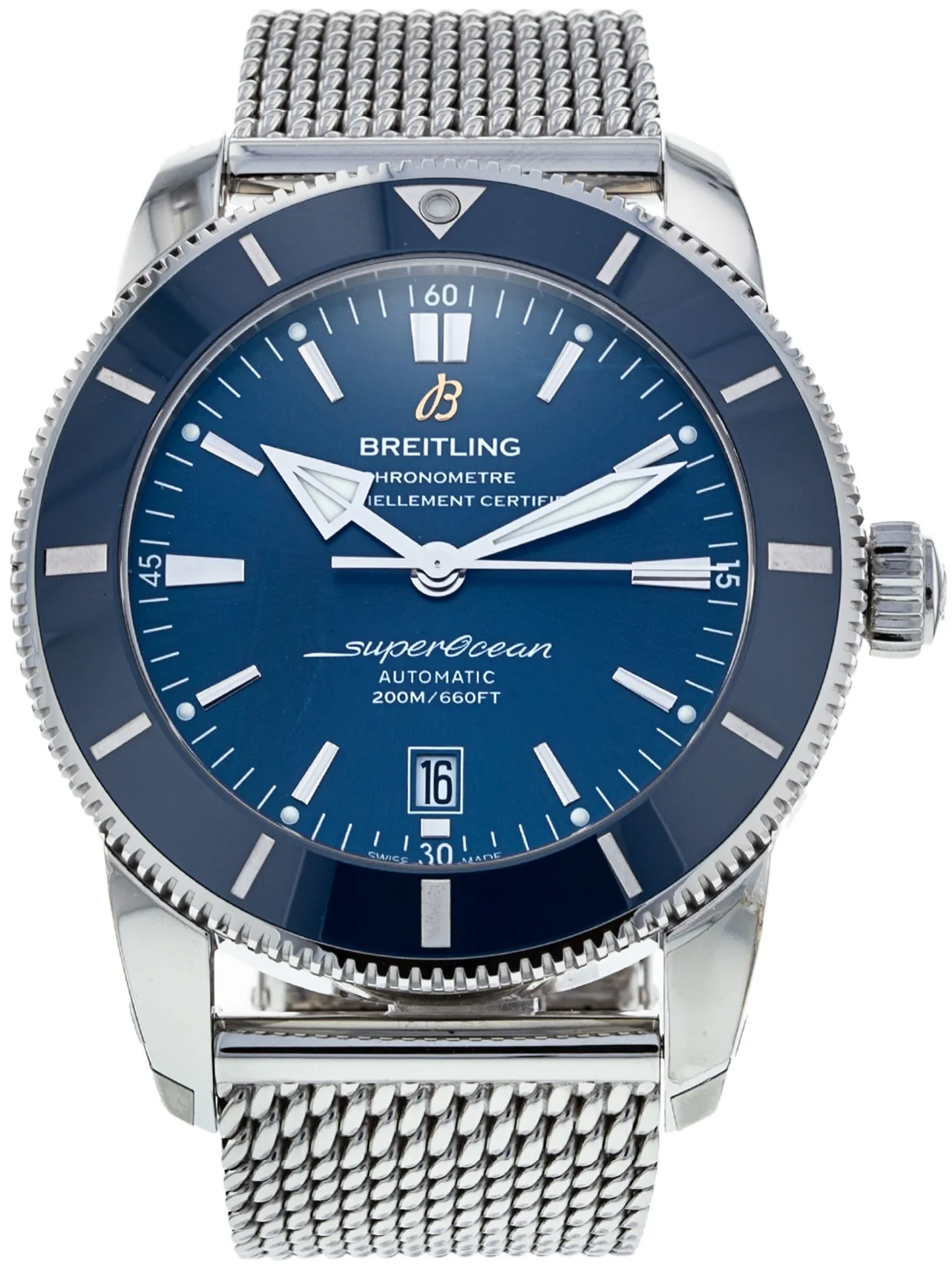 Breitling Superocean Heritage AB2020 46mm Stainless steel •