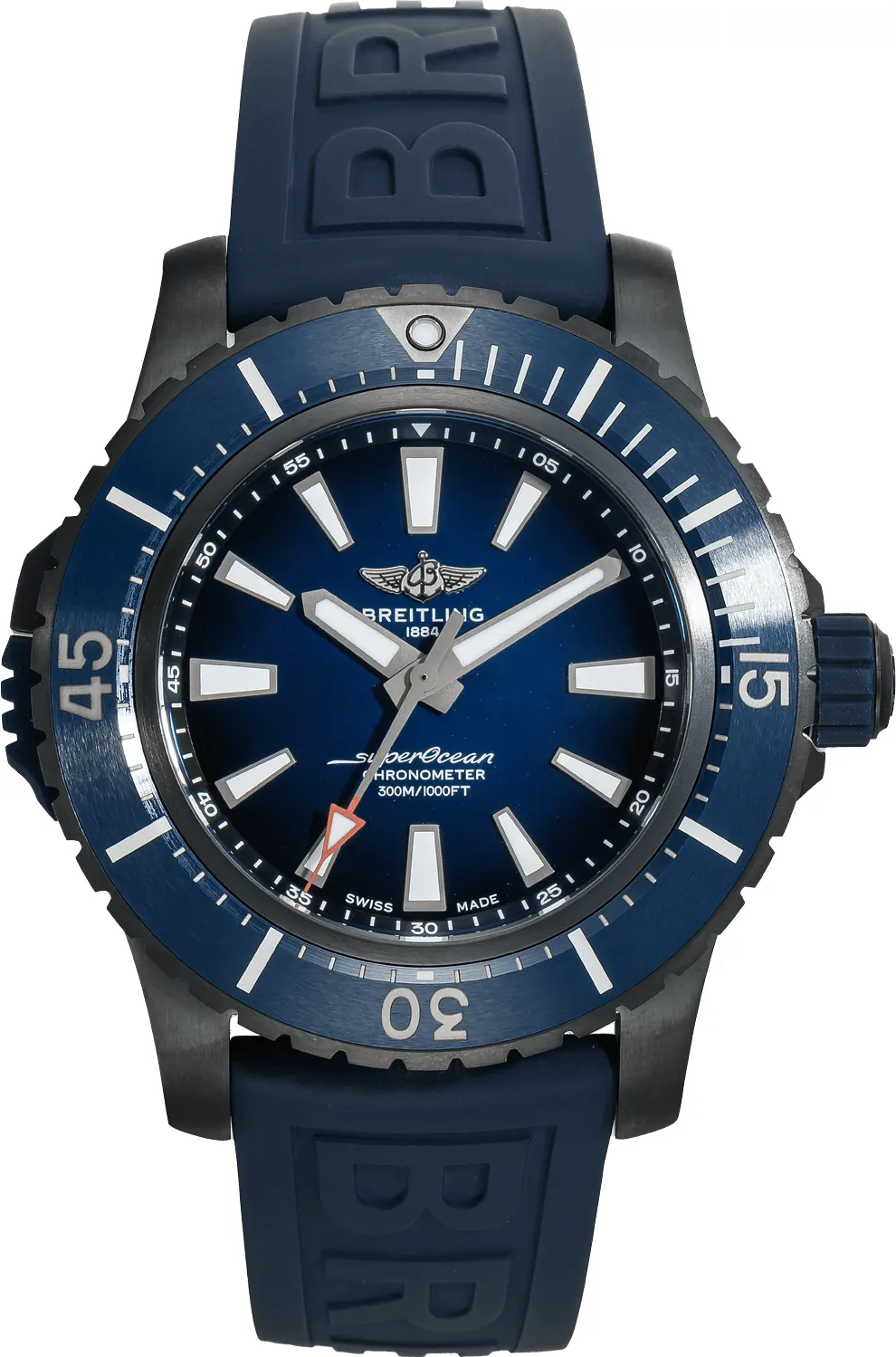 Breitling Superocean V17369161C1S1 48mm Titanium Blue