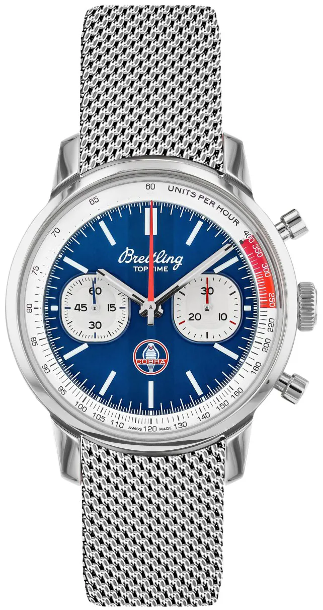 Breitling Top Time AB01763A1C1A1 41mm Stainless steel Blue
