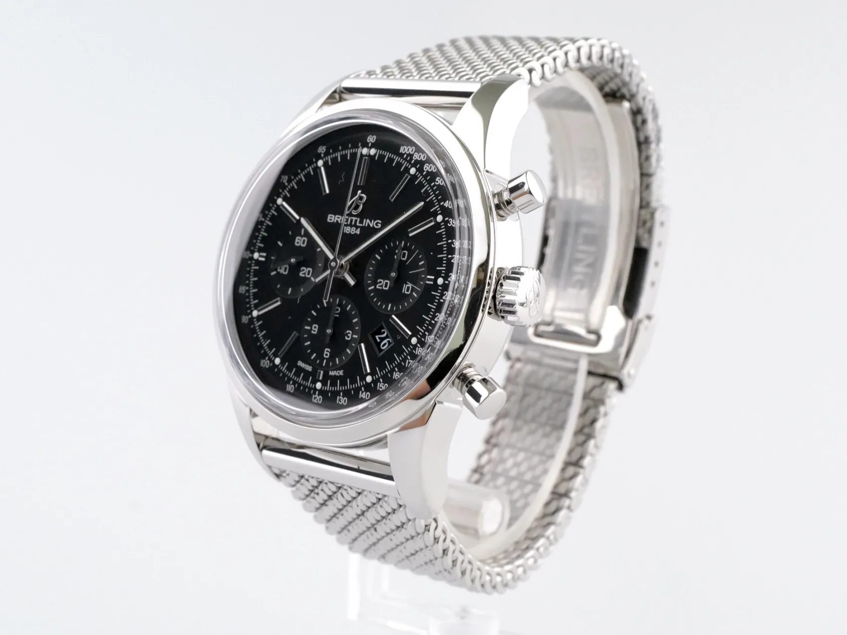 Breitling Transocean Chronograph AB015212/BA99 43mm Stainless steel Black 5