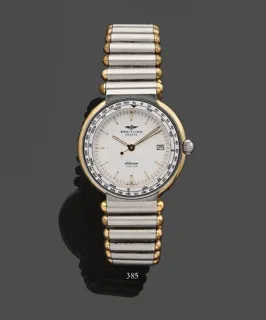 Breitling Ellesse 82270 Stainless steel and Gold-plated White