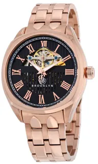 Brooklyn Watch Co. Dunham 202-M3262 Stainless steel Black (Skeletal Display)