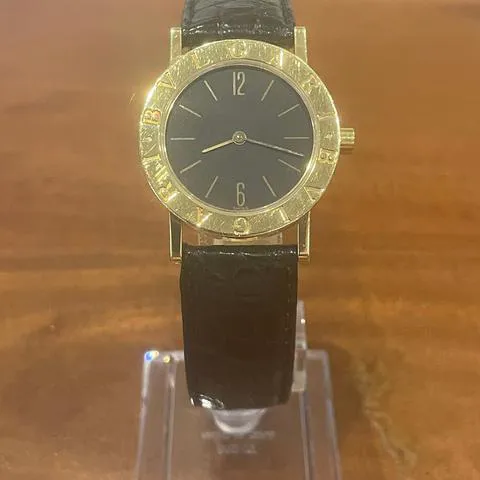 Bulgari Bulgari BB30GL 30mm Yellow gold Black