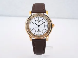 Bulgari Solotempo ST35G 18k yellow gold White