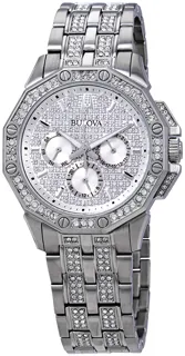 Bulova Crystal 96C134 Stainless steel Silver