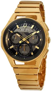 Bulova CURV 97A144 Stainless steel Black