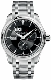 Carl F. Bucherer Manero 00.10912.08.33.21 Stainless steel Black