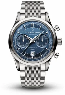 Carl F. Bucherer Manero 00.10919.08.53.21 Stainless steel Blue