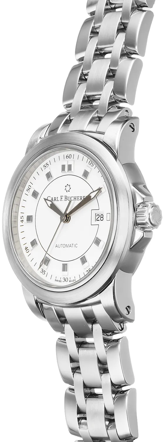 Carl F. Bucherer AutoDate 00.10637.08.23.21 31mm Stainless steel White 3