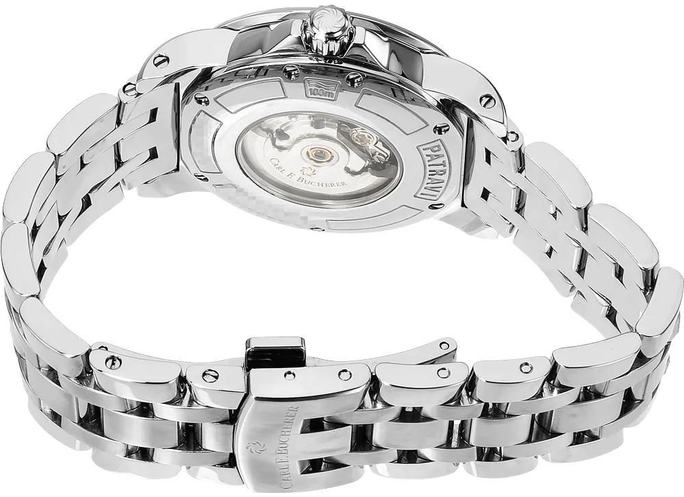 Carl F. Bucherer AutoDate 00.10637.08.23.21 31mm Stainless steel White 1