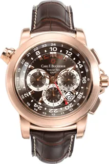 Carl F. Bucherer TravelTec 10620.03.93.01 Rose gold Brown