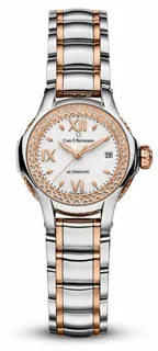 Carl F. Bucherer Pathos Queen 00.10550.07.25.21 Rose gold and Stainless steel White