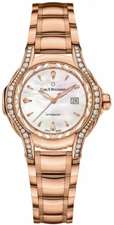 Carl F. Bucherer Pathos Diva 00.10580.03.73.31.02 34mm Rose gold White