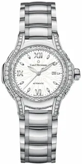 Carl F. Bucherer Pathos Diva 00.10580.08.25.31.01 Stainless steel White