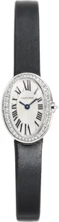 Cartier Baignoire Mini wb520027 White gold Silver