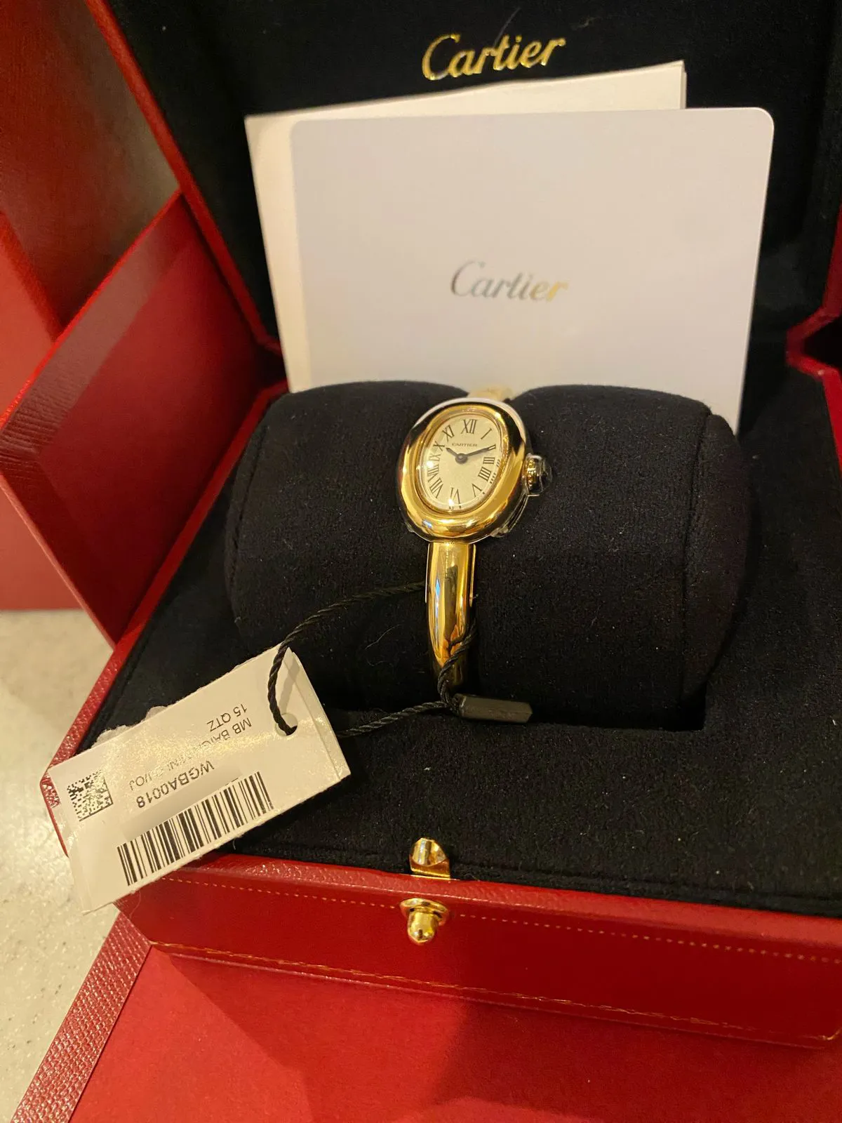 Cartier Baignoire WGBA0018 Yellow gold Gray 10