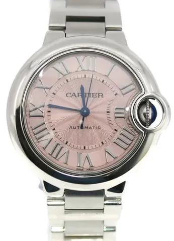 Cartier Ballon Bleu 3489 33mm Stainless steel Rose