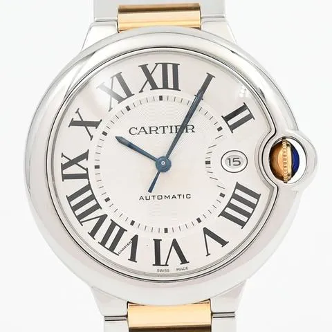 Cartier Ballon Bleu 42mm W69009Z3 42mm Yellow gold and Stainless steel Silver 1