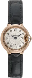 Cartier Ballon Bleu WE902050 Rose gold Silver