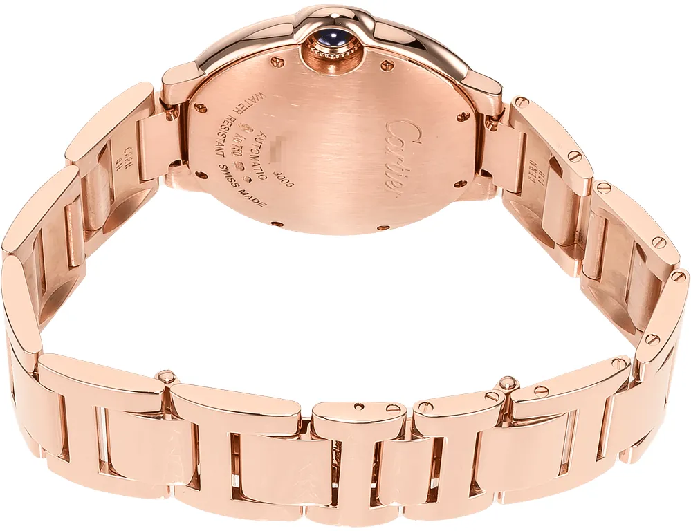 Cartier Ballon Bleu W69004Z2 36mm Rose gold Silver 2