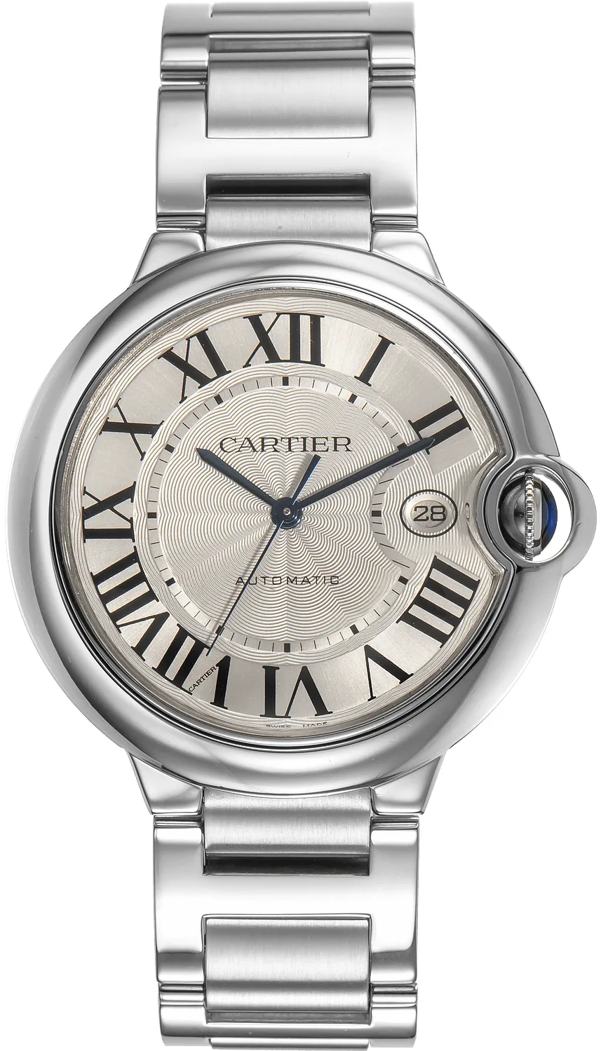 Cartier Ballon Bleu 42mm W69012Z4 42mm Stainless steel Silver