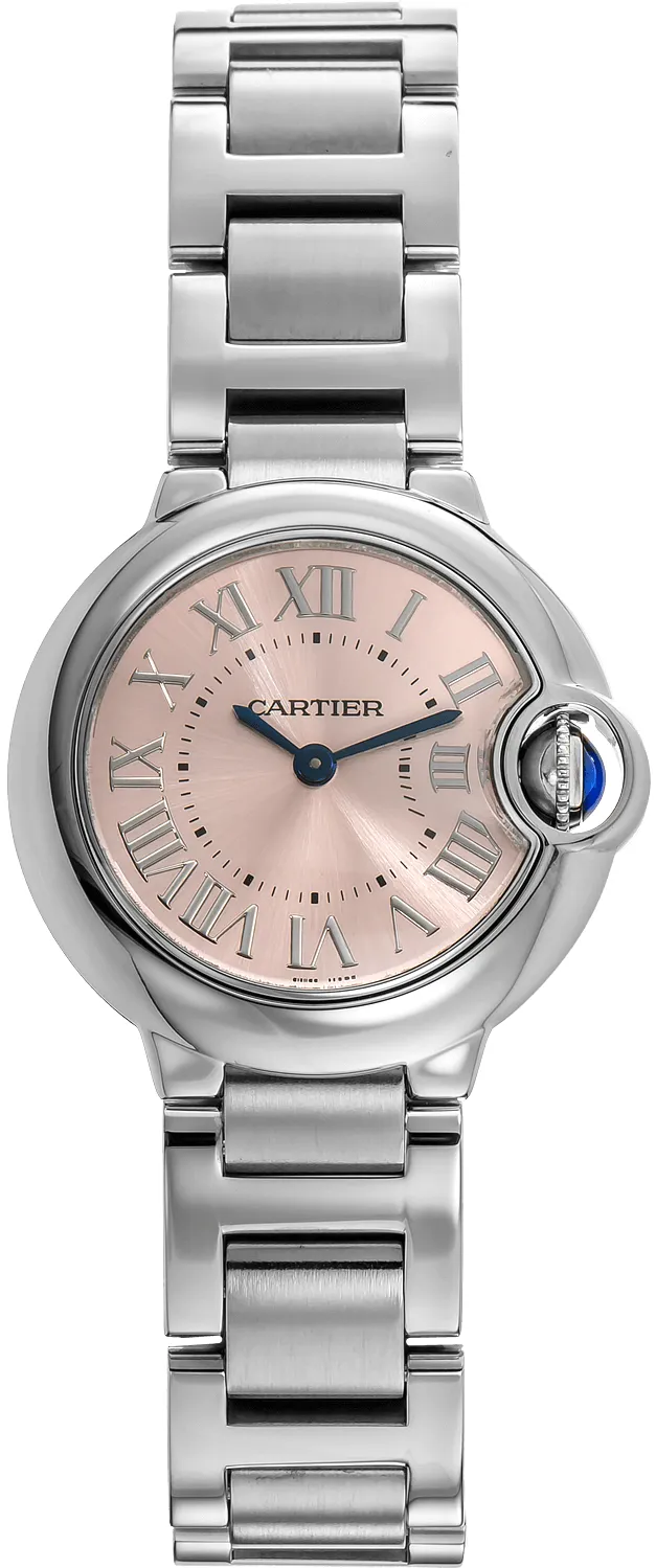 Cartier Ballon Bleu W6920038 28mm Stainless steel Rose