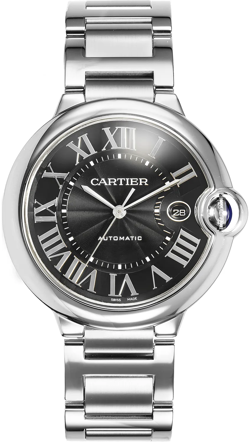 Cartier Ballon Bleu W6920042 42mm Stainless steel Black