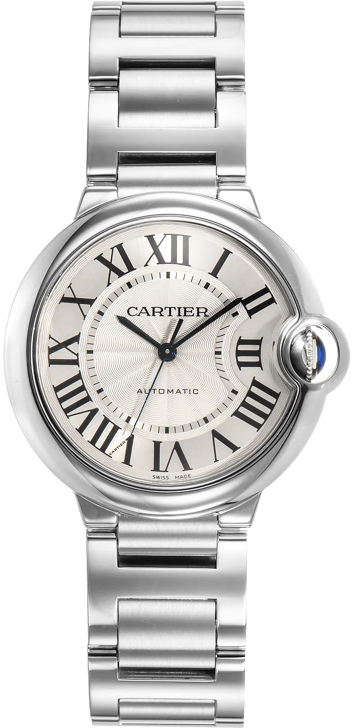 Cartier Ballon Bleu W6920046 36mm Stainless steel White