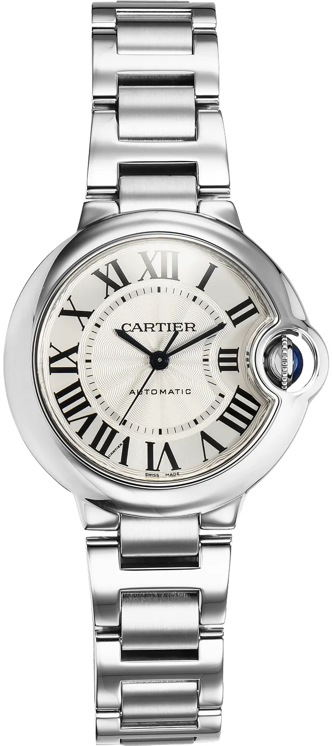 Cartier Ballon Bleu W6920071 33mm Stainless steel White