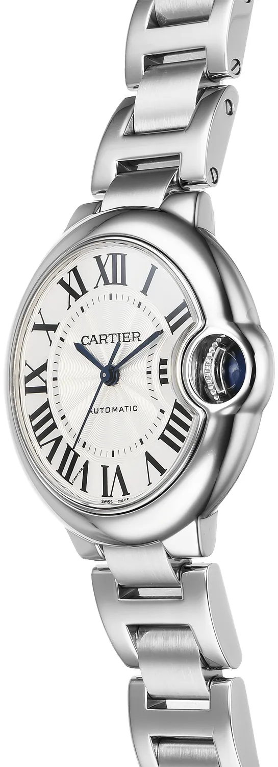 Cartier Ballon Bleu W6920071 33mm Stainless steel White 1