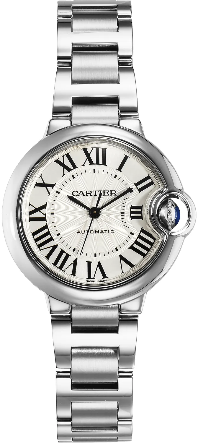 Cartier Ballon Bleu W6920071 33mm Stainless steel White