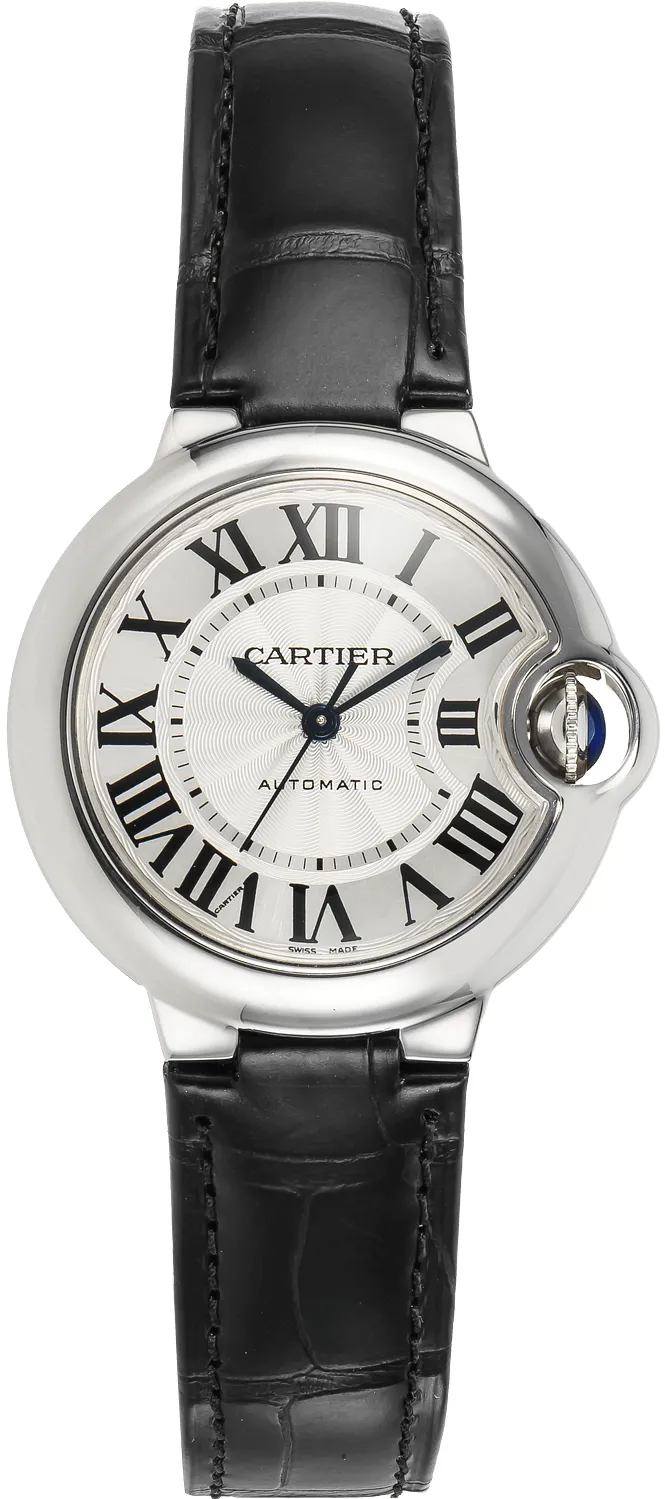 Cartier Ballon Bleu W6920085 33mm Stainless steel White