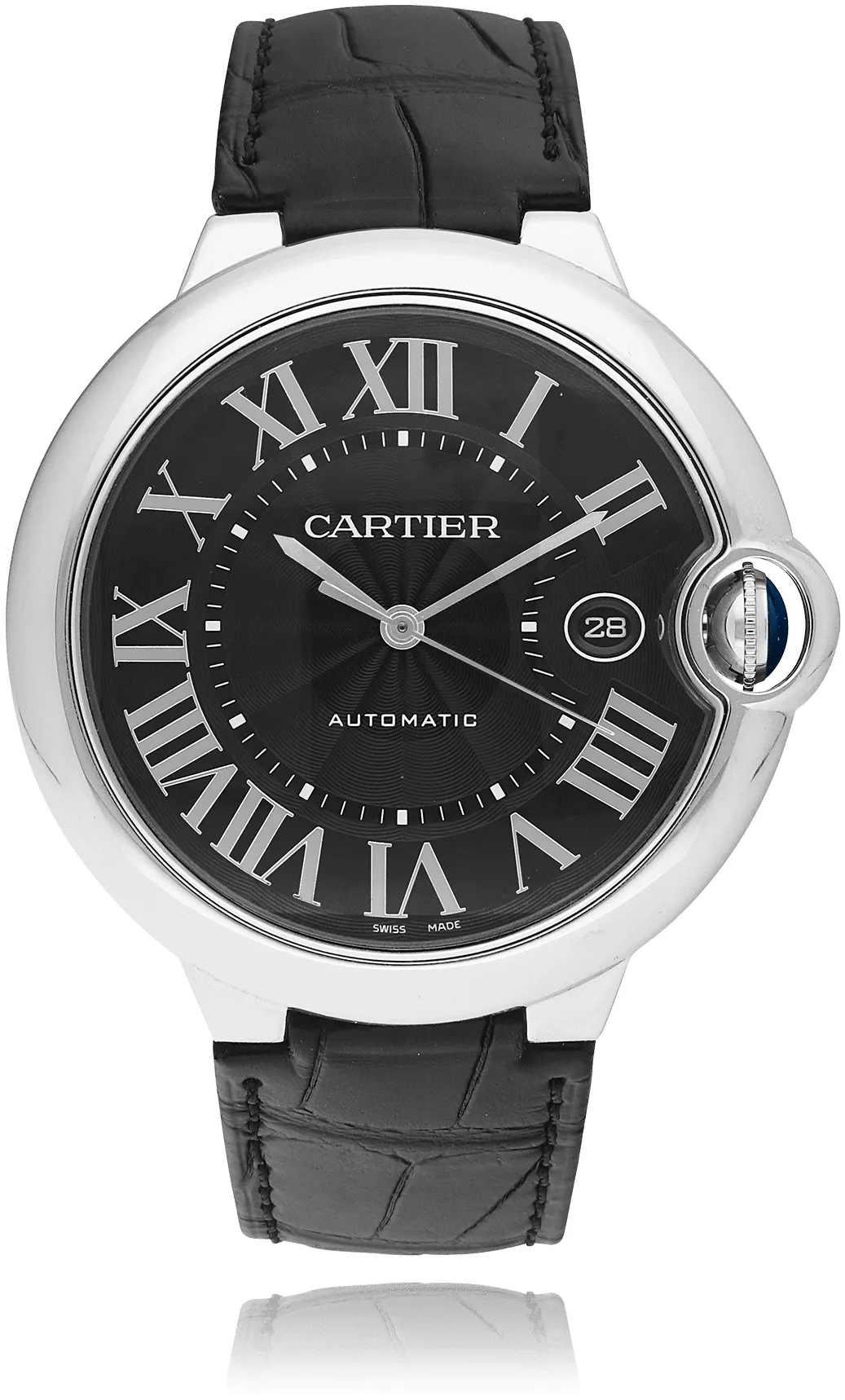 Cartier Ballon Bleu WSBB0003 42mm Stainless steel Black