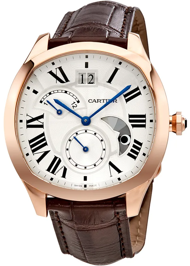 Cartier Drive de Cartier WGNM0005 40mm Rose gold Silver