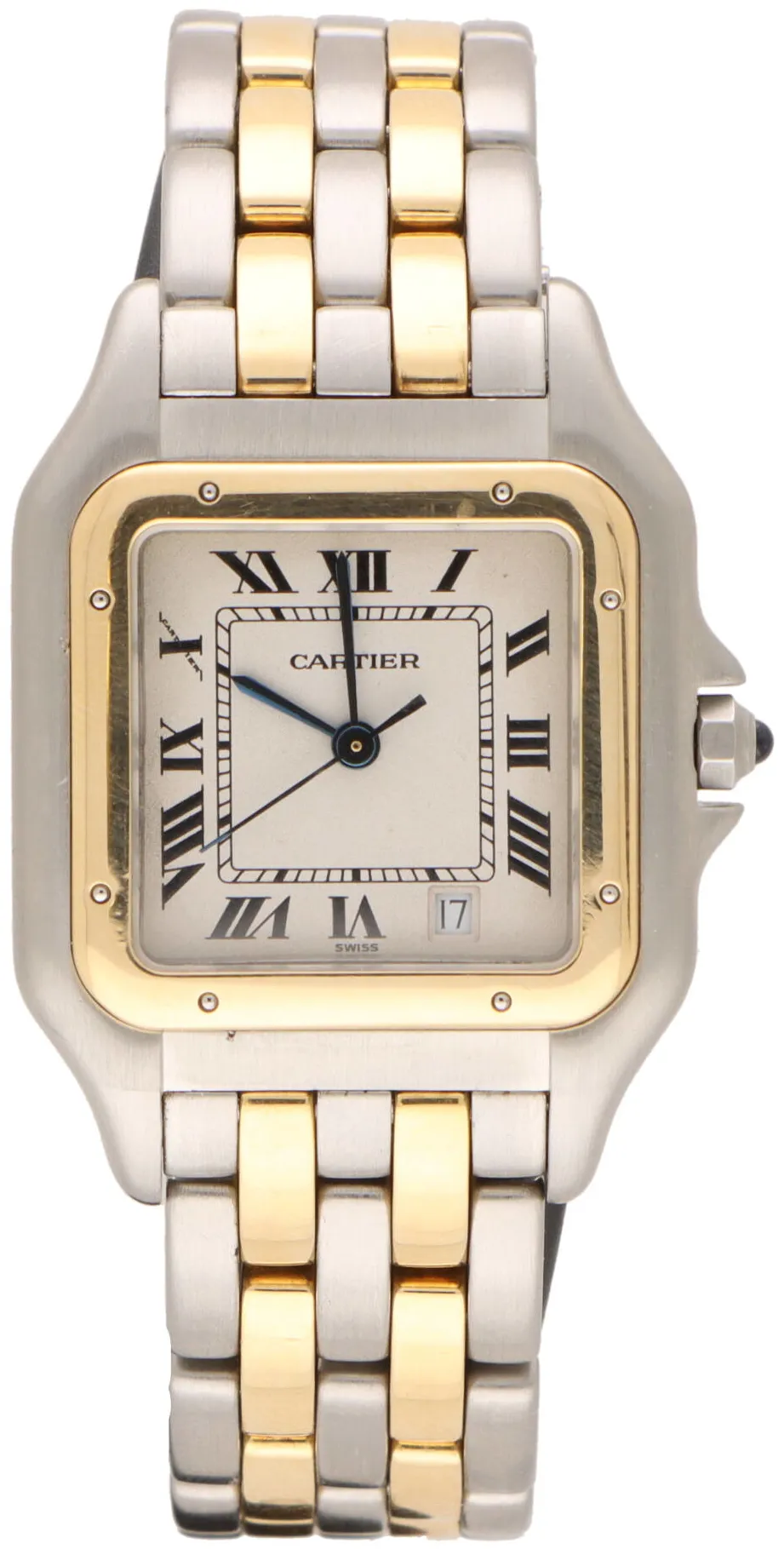 Cartier Panthère 110000R 27mm Yellow gold and stainless steel White