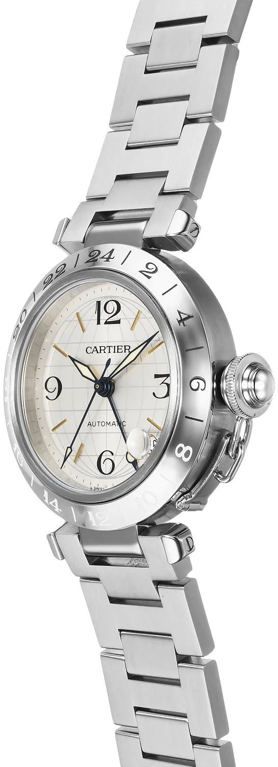 Cartier Pasha C W31029M7 35mm Stainless steel Silver Gray 3