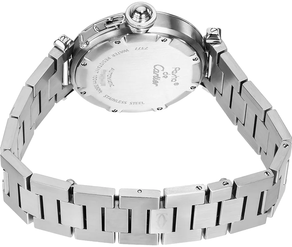 Cartier Pasha C W31029M7 35mm Stainless steel Silver Gray 1