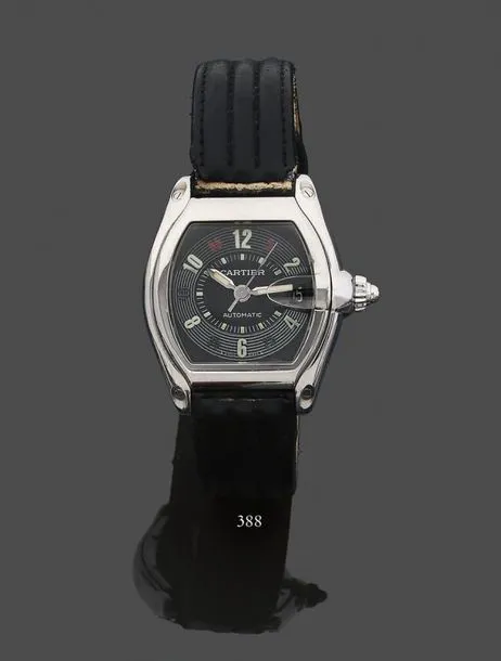 Cartier Roadster 2510 44mm Stainless steel Black