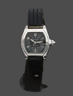 Cartier Roadster 2510 Stainless steel Black