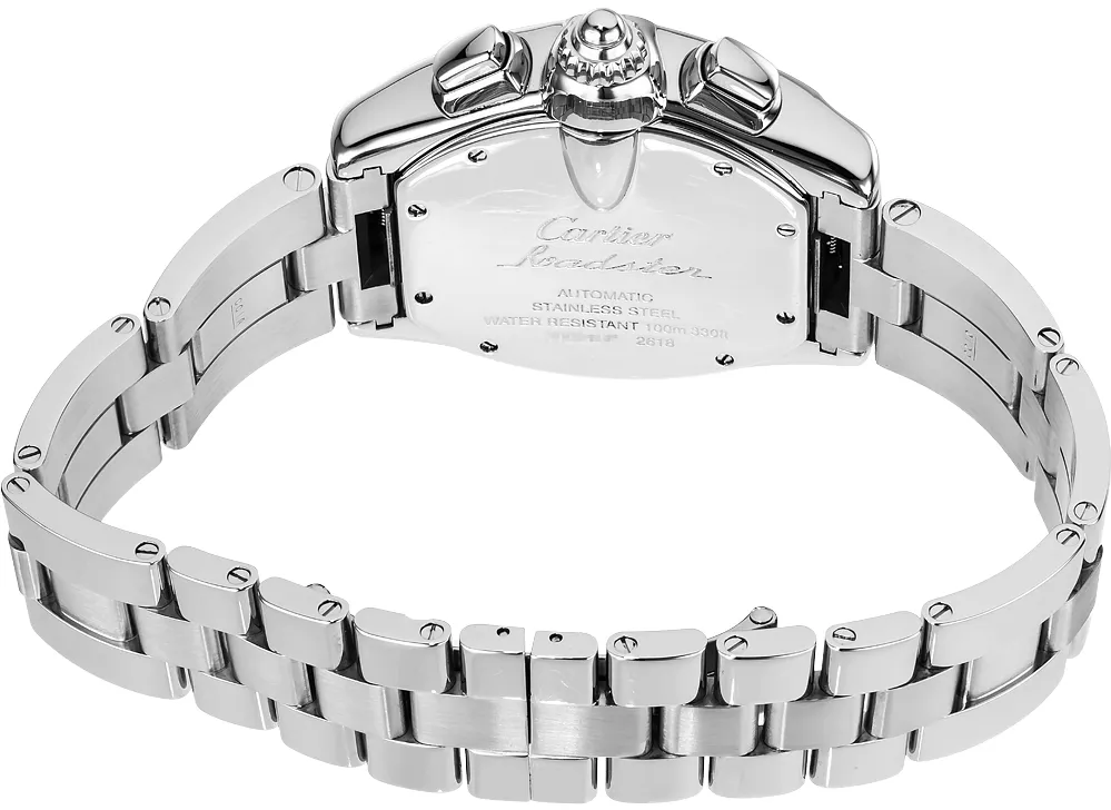 Cartier Roadster W62007X6 38mm Stainless steel Black 1